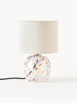 Lámpara de mesa de vidrio Bree