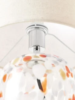 Lámpara de mesa de vidrio Bree