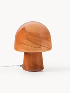 Lámpara de mesa efecto mármol Talia, tamaños diferentes