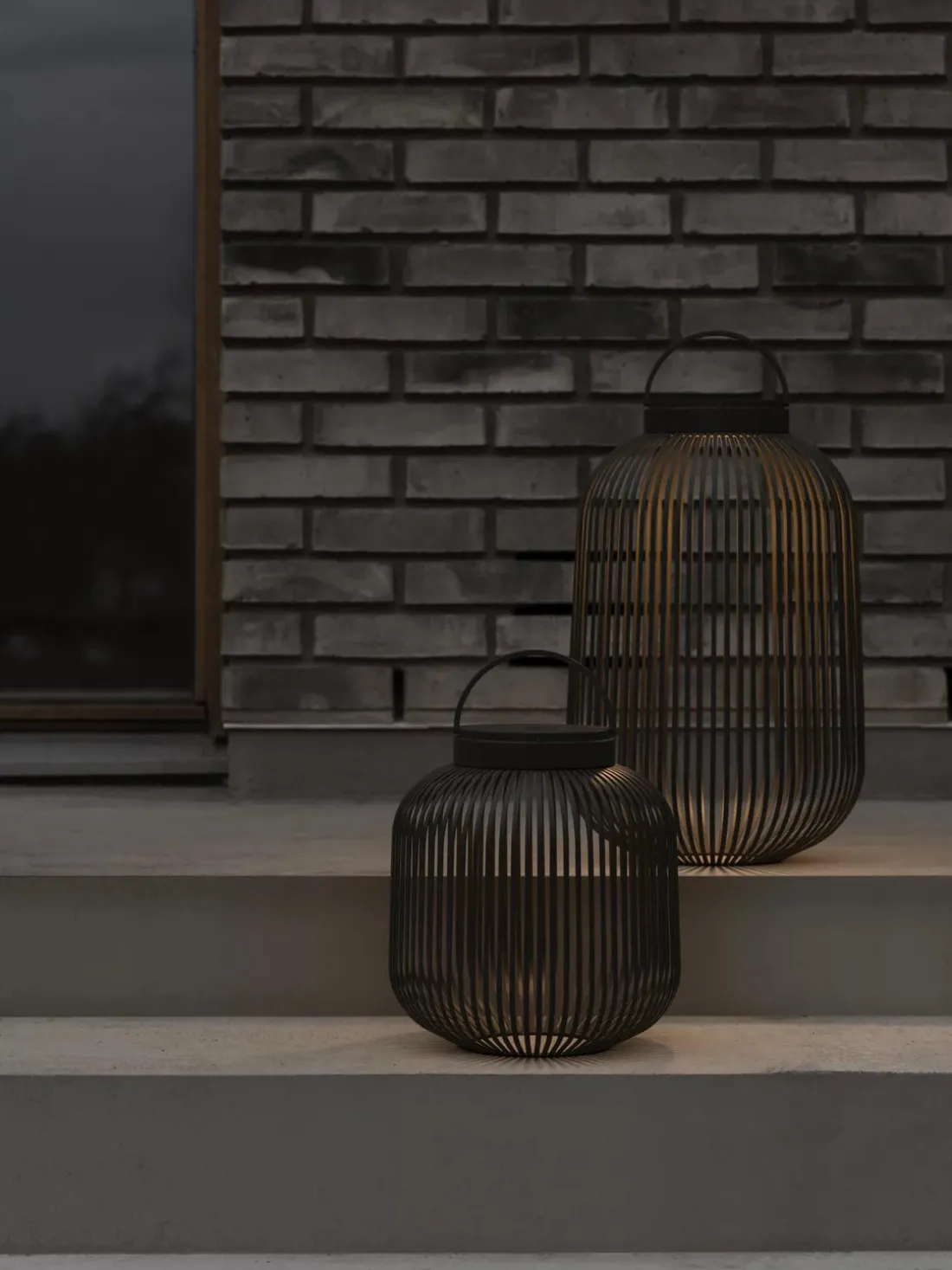 Lámpara de mesa exterior LED Lito, portátil