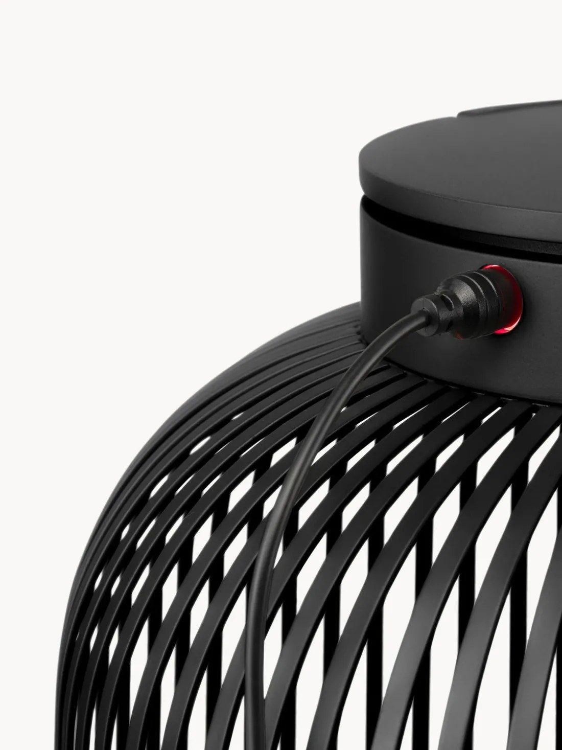 Lámpara de mesa exterior LED Lito, portátil