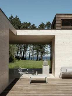 Lámpara de mesa exterior LED Lito, portátil