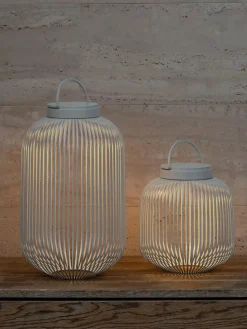 Lámpara de mesa exterior LED Lito, portátil