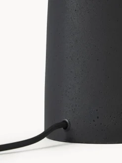 Lámpara de mesa grande de cemento Kaya