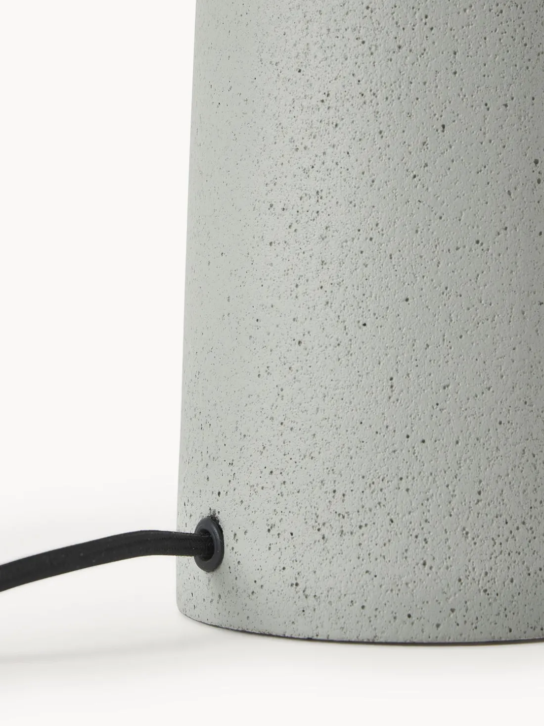 Lámpara de mesa grande de cemento Kaya