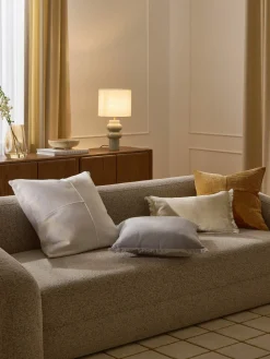 Lámpara de mesa grande de cerámica Christine