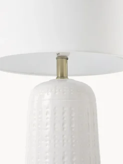 Lámpara de mesa grande de cerámica Iva