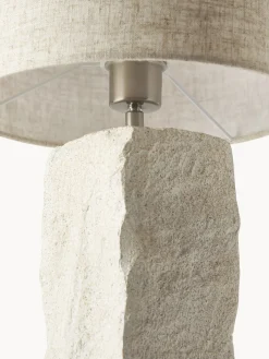 Lámpara de mesa grande de cemento Kiri