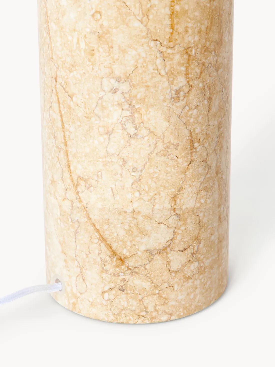 Lámpara de mesa grande de mármol Gia