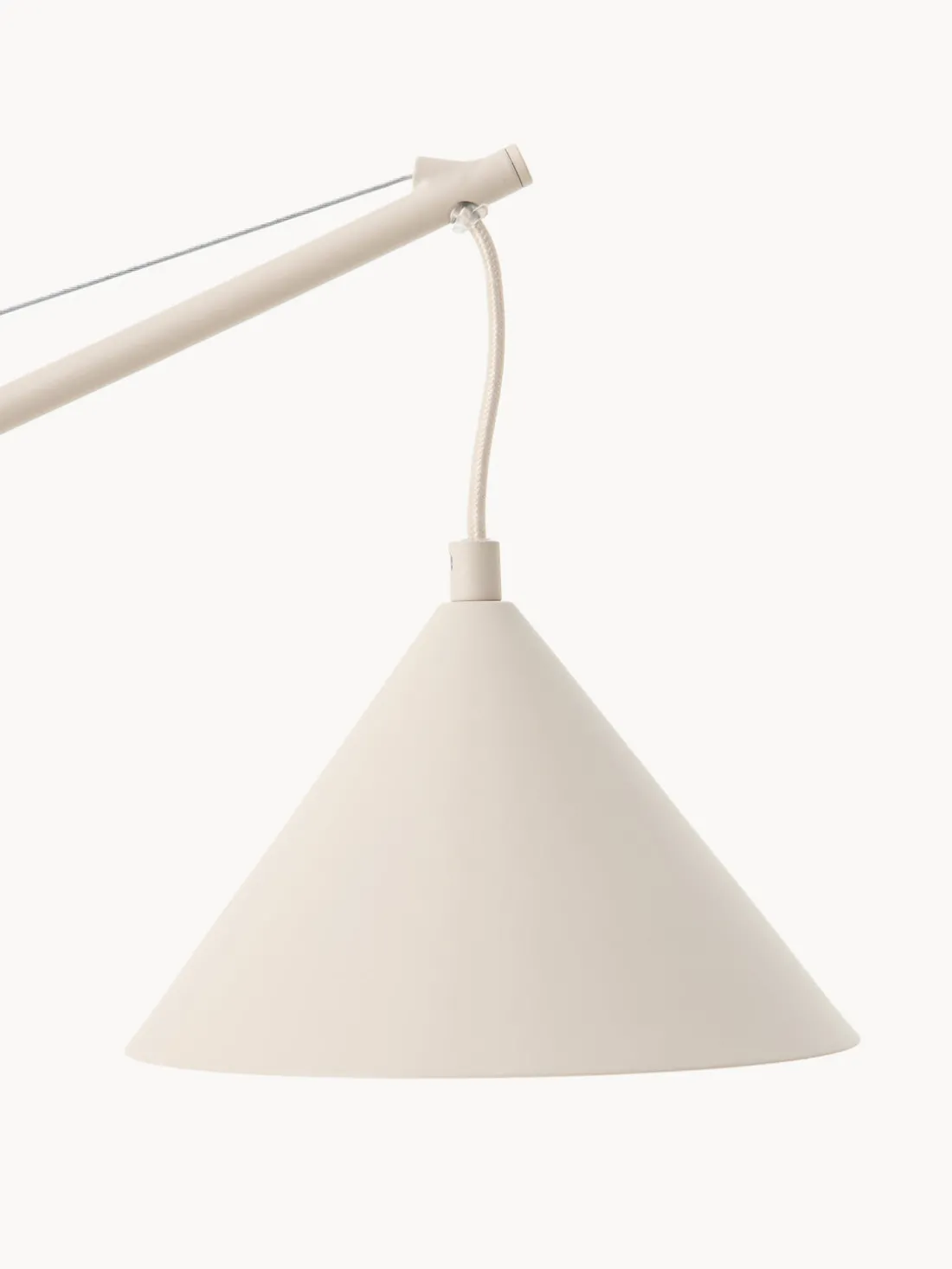 Lámpara de mesa grande de travertino Reyna