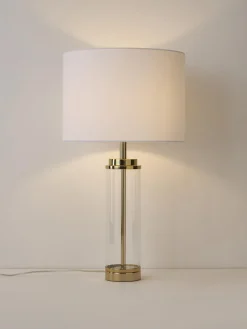 Lámpara de mesa grande Gabor, estilo clásico