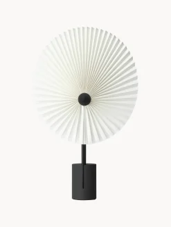 Lámpara de mesa grande LED regulable Liris, portátil