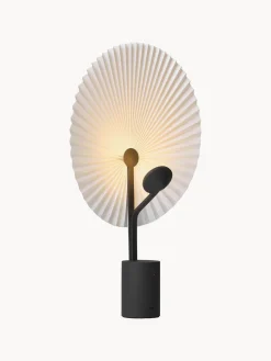 Lámpara de mesa grande LED regulable Liris, portátil