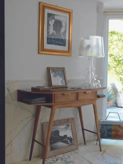 Lámpara de mesa grande regulable de diseño Bourgie