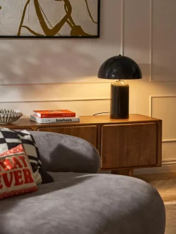 Lámpara de mesa grande retro Walter