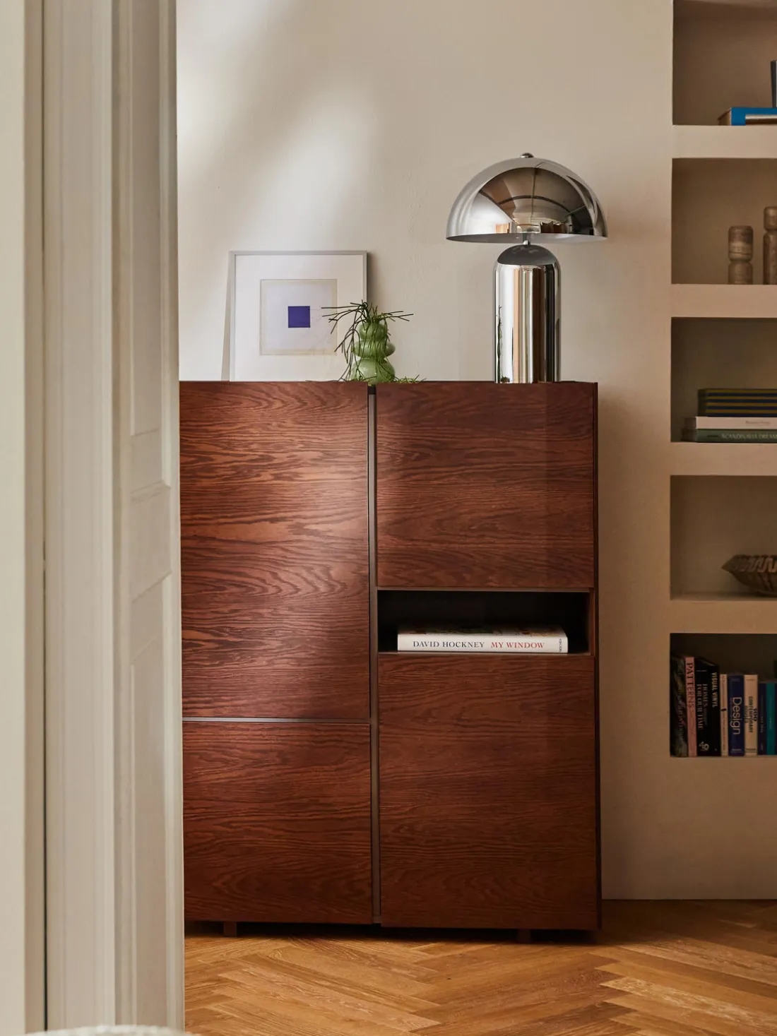 Lámpara de mesa grande retro Walter