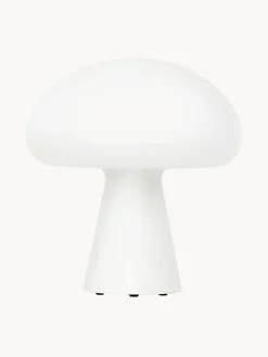 Lámpara de mesa LED con USB regulable Obello, portátil