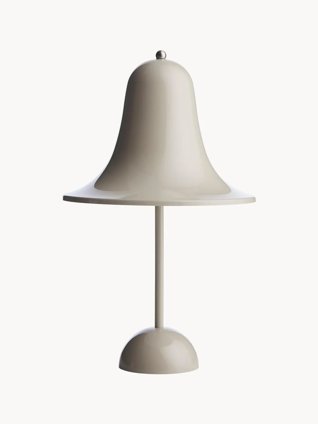 Lámpara de mesa LED de diseño Verner Panton Pantop, portátil