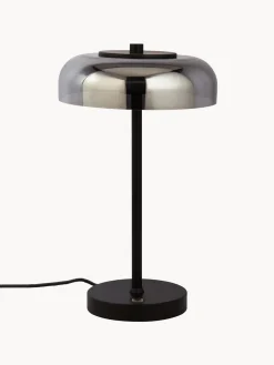 Lámpara de mesa LED de vidrio regulable Frisbee