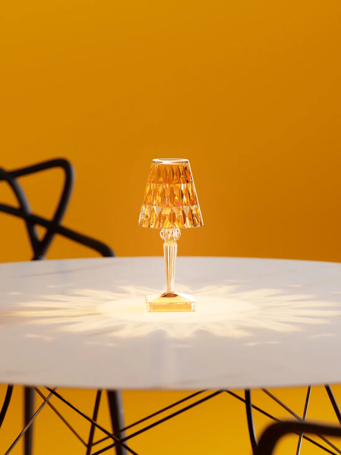 Lámpara de mesa LED para exterior Battery, 30 cm