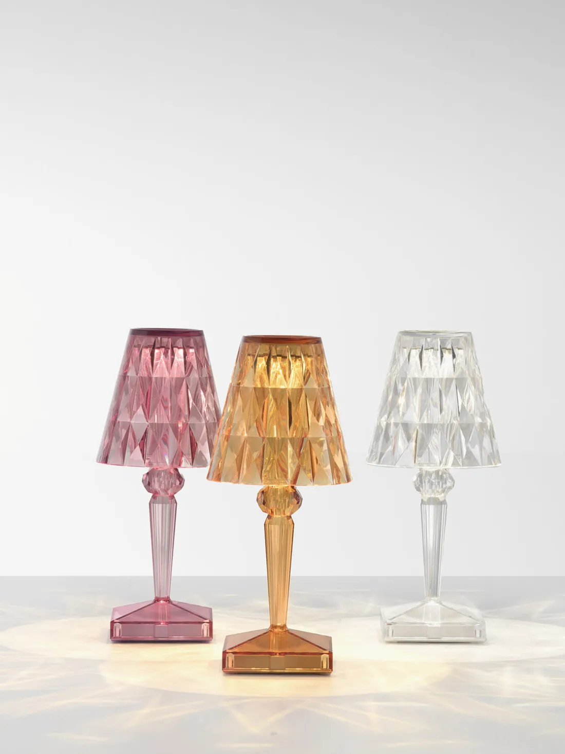 Lámpara de mesa LED para exterior Battery, 30 cm