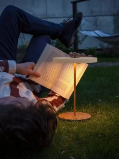 Lámpara de mesa LED pequeña regulable Asteria