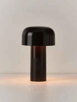 Lámpara de mesa LED pequeña regulable Bellhop, portátil