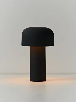 Lámpara de mesa LED pequeña regulable Bellhop, portátil