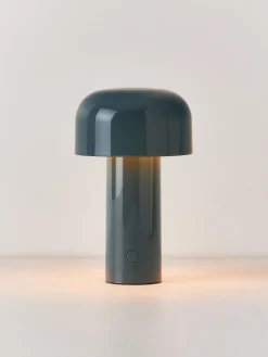 Lámpara de mesa LED pequeña regulable Bellhop, portátil