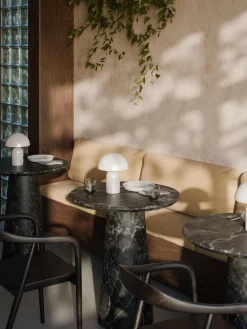 Lámpara de mesa LED pequeña regulable Walter, portátil