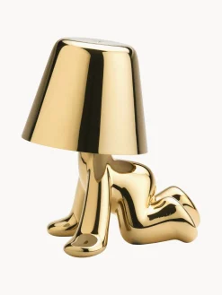 Lámpara de mesa LED pequeña regulable Golden Brothers Ron