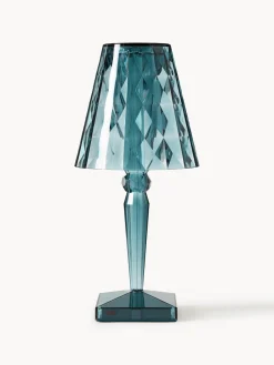 Lámpara de mesa LED regulable Big Battery, Al 37 cm