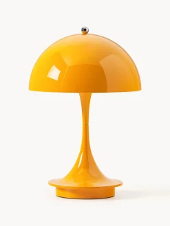 Lámpara de mesa LED regulable Panthella de diseño Verner Panton, 24 cm, portátil