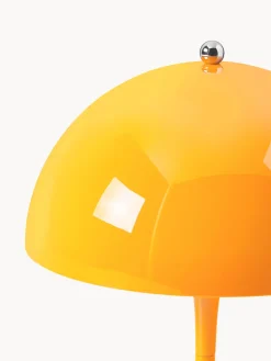 Lámpara de mesa LED regulable Panthella de diseño Verner Panton, 24 cm, portátil