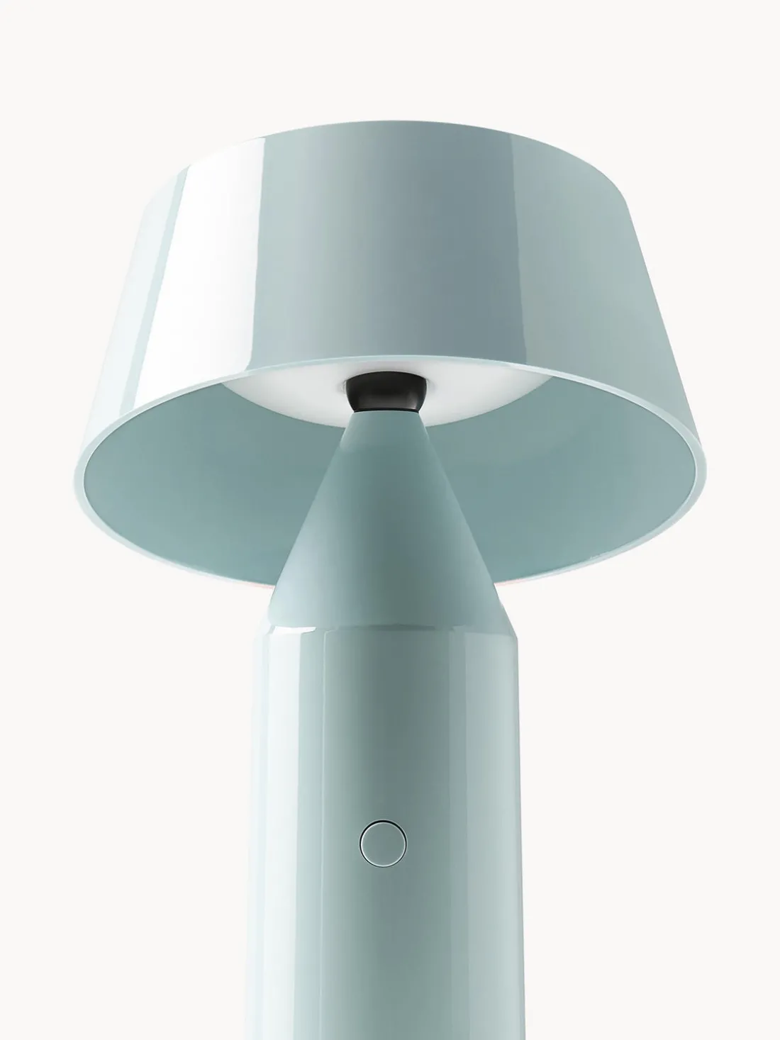 Lámpara de mesa LED regulable Bicoca, portátil, con pantalla ajustable