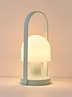 Lámpara de mesa LED regulable Followme, con pantalla orientable