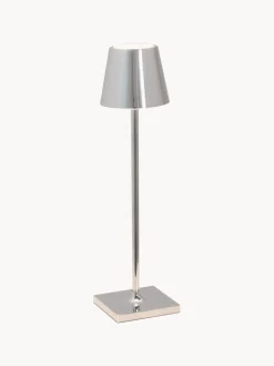 Lámpara de mesa LED regulable Poldina, portátil