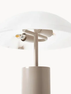 Lámpara de mesa pequeña de alabastro Essi