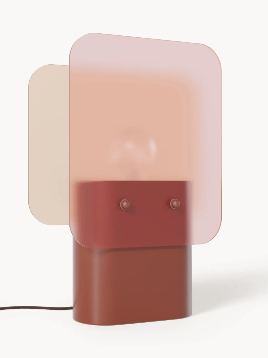 Lámpara de mesa pequeña Aluna