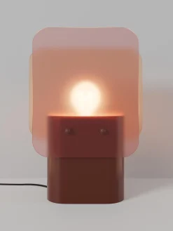 Lámpara de mesa pequeña Aluna