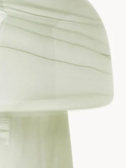 Lámpara de mesa pequeña con efecto mármol Talia