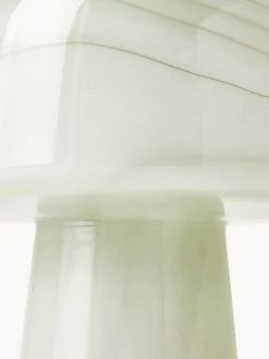 Lámpara de mesa pequeña con efecto mármol Talia