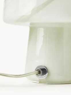 Lámpara de mesa pequeña con efecto mármol Talia