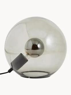 Lámpara de mesa pequeña de vidrio Belado