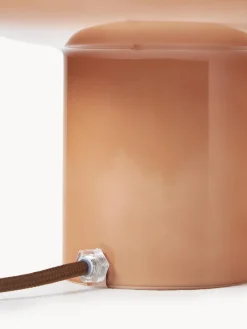 Lámpara de mesa pequeña de vidrio opalino Baya