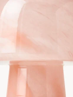 Lámpara de mesa pequeña efecto mármol Talia