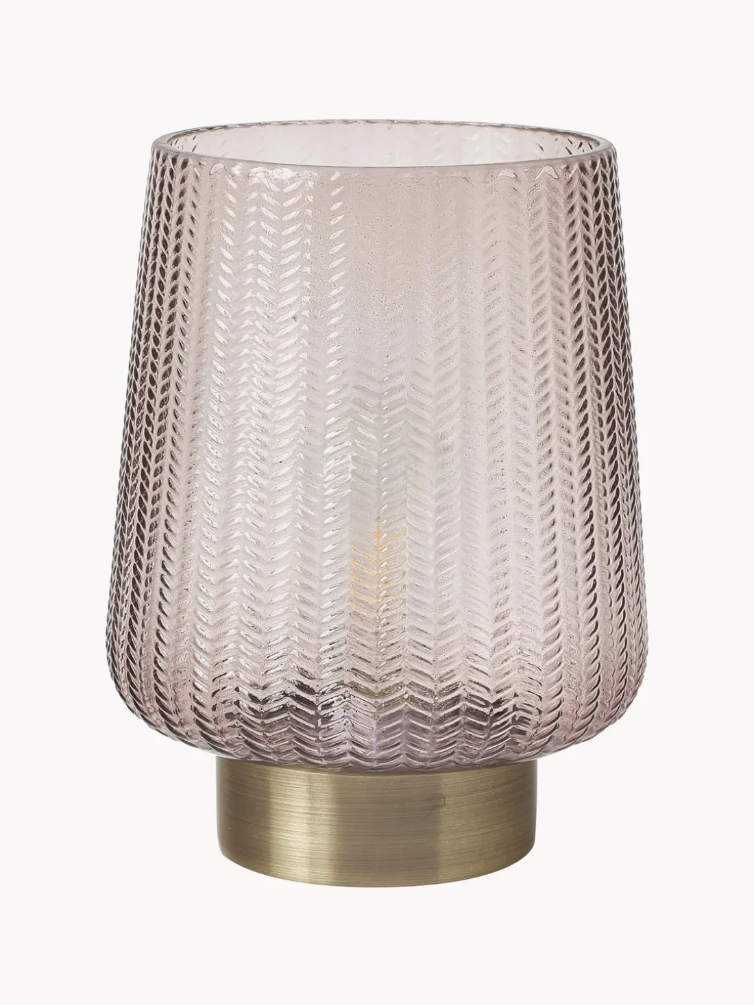 Lámpara de mesa pequeña LED Pretty Glamour, con temporizador, portátil