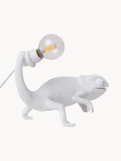 Lámpara de mesa pequeña LED Chameleon, con puerto USB