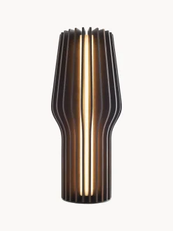 Lámpara de mesa pequeña LED regulable Radiant, portátil