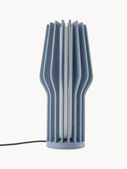 Lámpara de mesa pequeña LED regulable Radiant, portátil